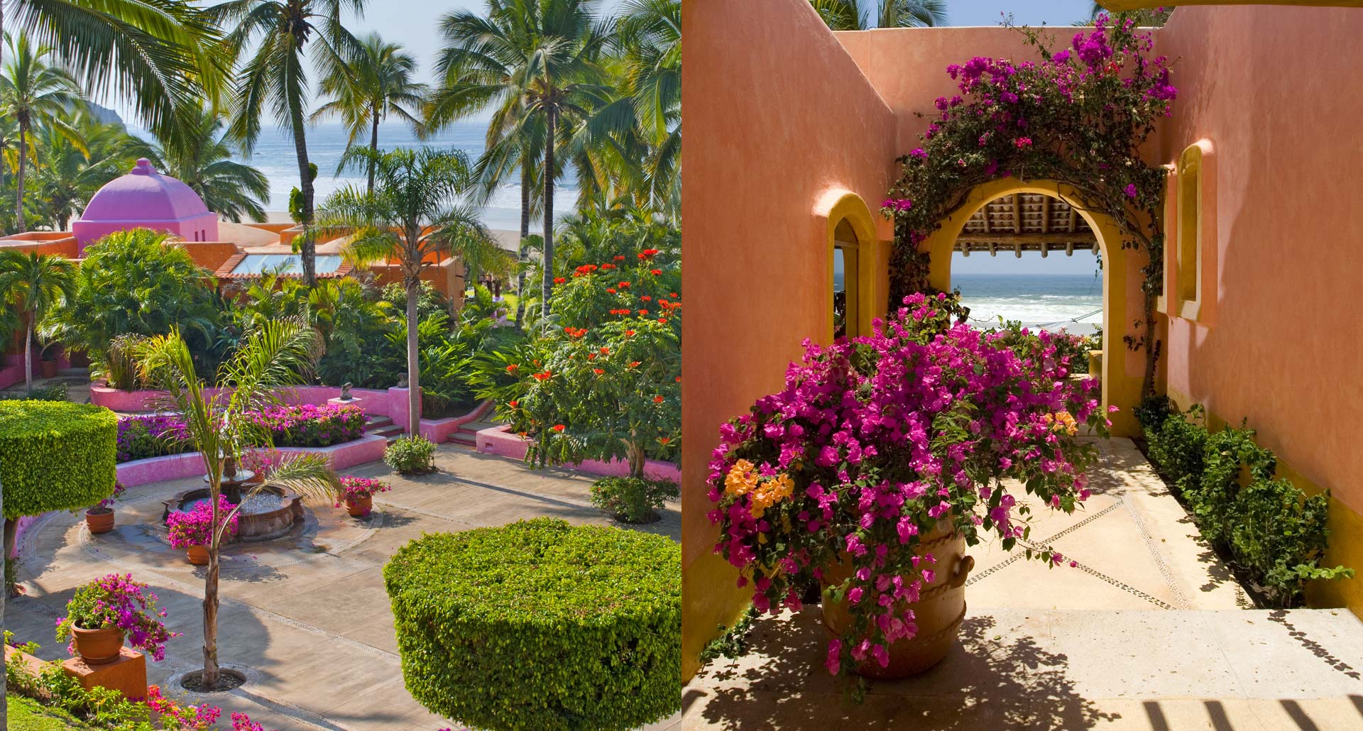 Las Alamandas - romantic boutique hotel in Mexico
